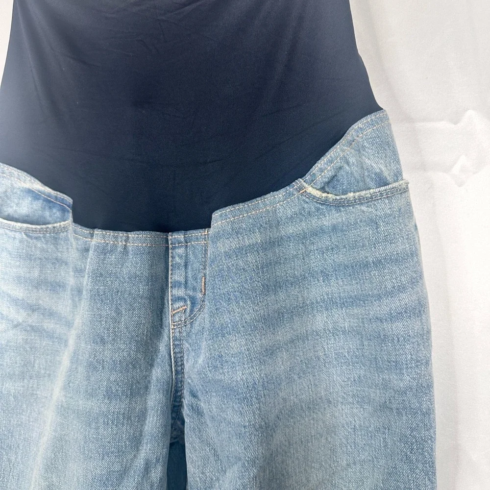NWOT Isabel Maternity Cropped‎ Vintage Straight Jeans Sizes 4 and 8 - Picture 6 of 11